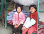 Students benefited from the support of Baby Bamboo Operation
